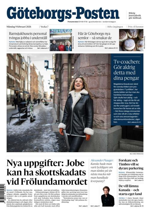 Göteborgs-Posten 9.2.2026