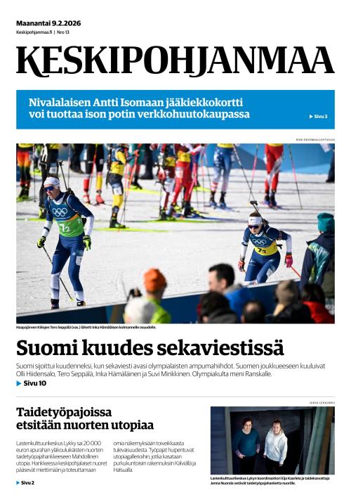 Keskipohjanmaa 9.2.2026