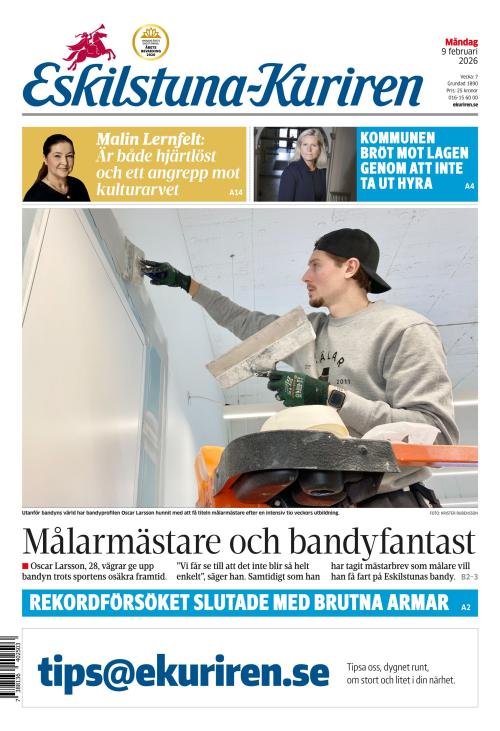 Eskilstuna-Kuriren 9.2.2026
