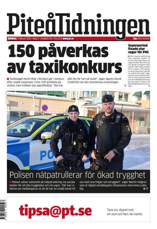 Piteå-Tidningen 9.2.2026