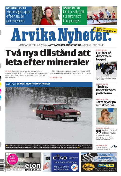 Arvika Nyheter 9.2.2026
