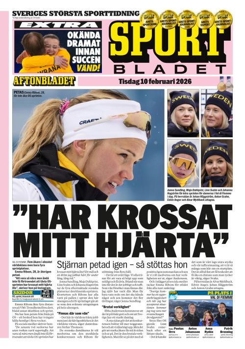 Aftonbladet Sportbladet 10.2.2026
