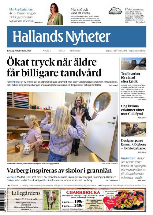 Hallands Nyheter 10.2.2026