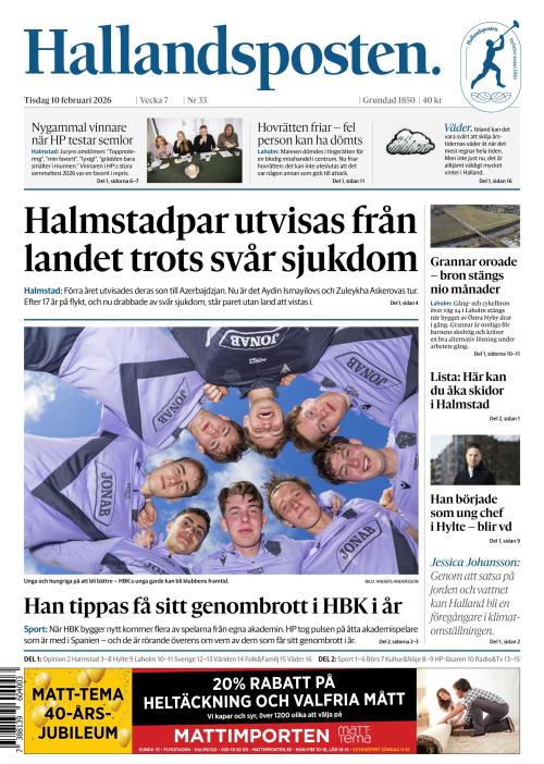 Hallandsposten 10.2.2026