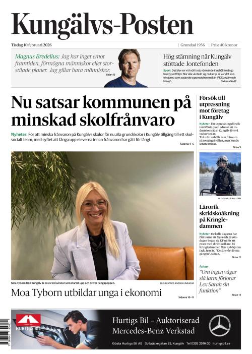 Kungälvs-Posten 10.2.2026