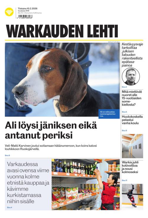 Warkauden Lehti 10.2.2026