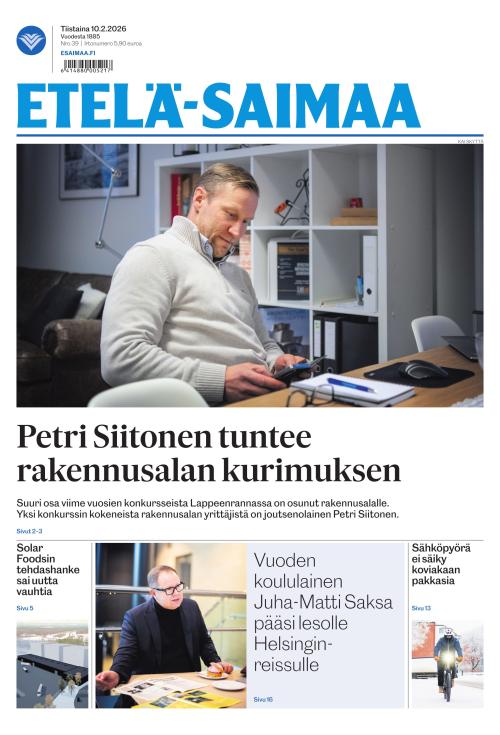 Etelä-Saimaa 10.2.2026