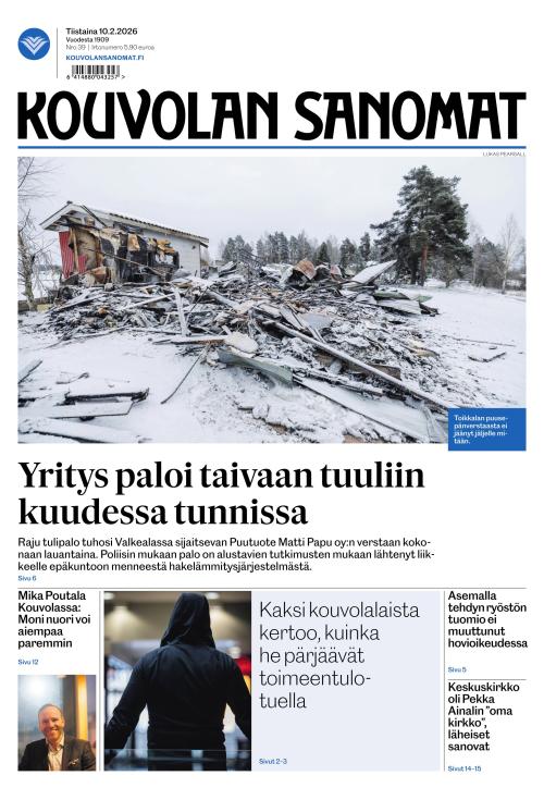 Kouvolan Sanomat 10.2.2026
