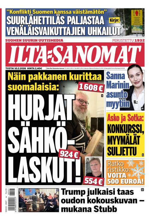 Ilta-Sanomat 10.2.2026