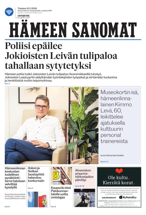 Hämeen Sanomat 10.2.2026