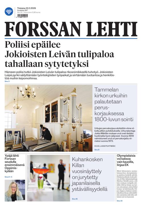 Forssan Lehti 10.2.2026