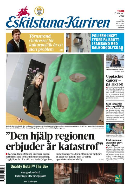 Eskilstuna-Kuriren 10.2.2026