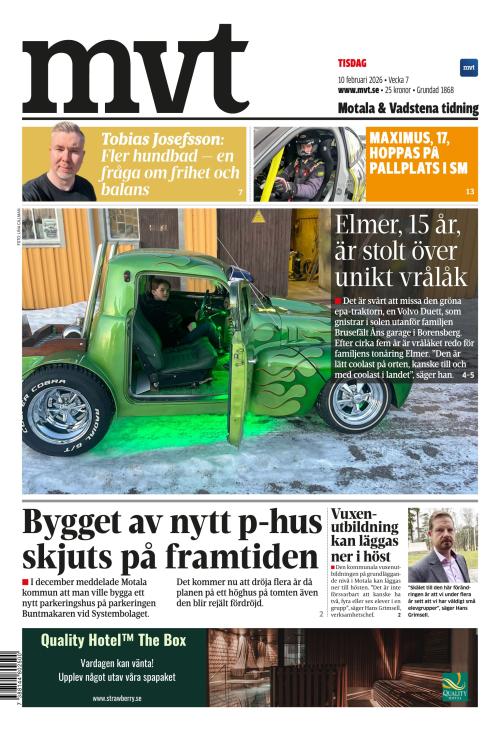 Motala Vadstena Tidning 10.2.2026