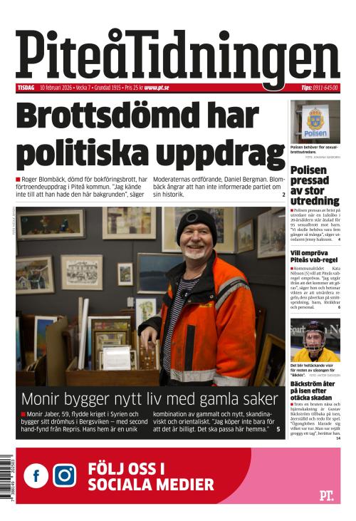Piteå-Tidningen 10.2.2026