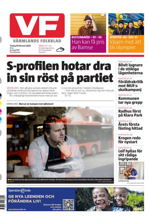 Värmlands Folkblad 10.2.2026