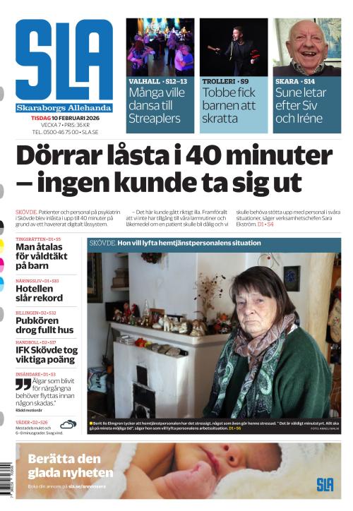Skaraborgs Allehanda 10.2.2026