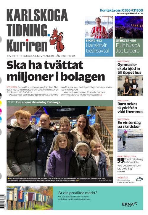 Karlskoga Tidning-Kuriren 10.2.2026
