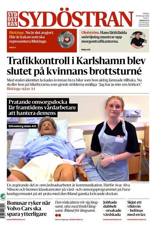 Sydöstran 10.2.2026