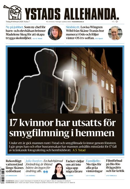 Ystads Allehanda 10.2.2026