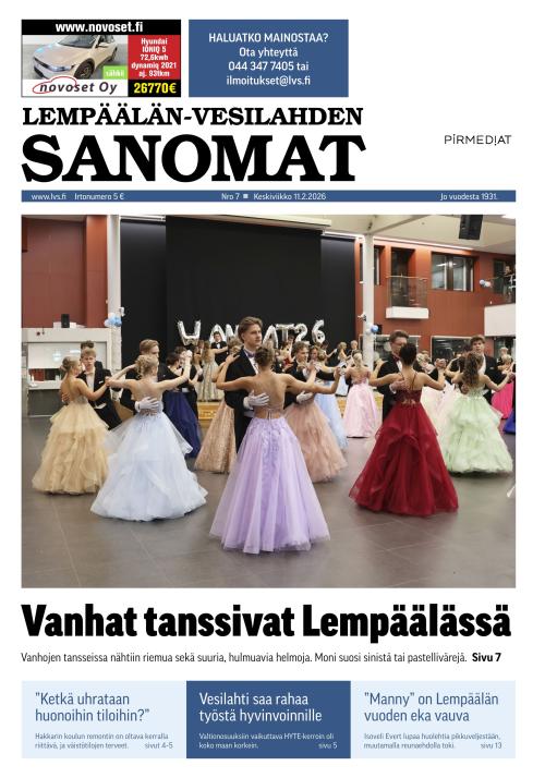Lempäälän-Vesilahden Sanomat 11.2.2026