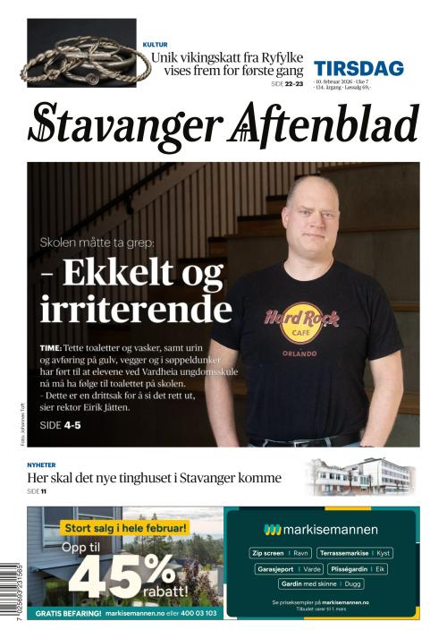 Stavanger Aftenblad 10.2.2026