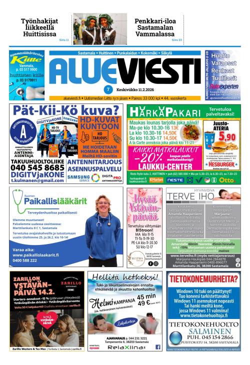 Alueviesti 11.2.2026
