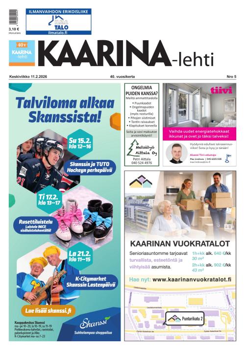 Kaarina-lehti 11.2.2026