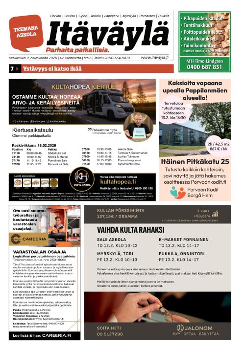 Itäväylä 11.2.2026