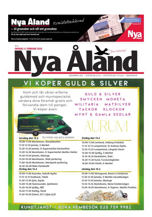 Nya Åland 11.2.2026