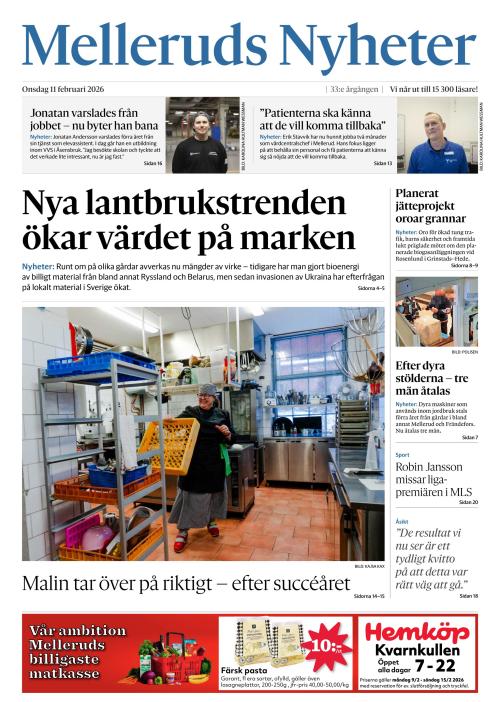 Melleruds nyheter 11.2.2026