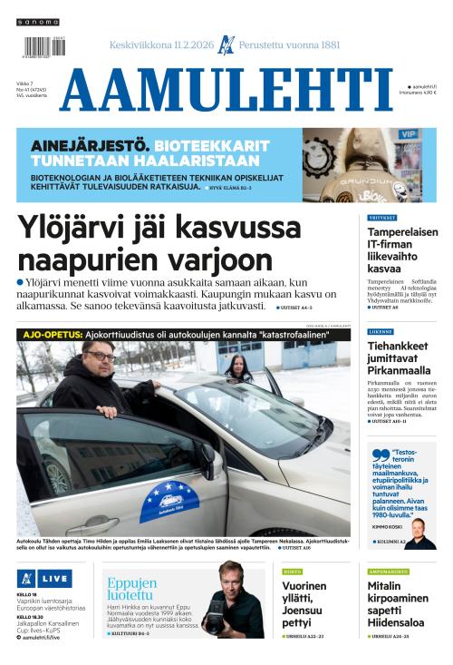 Aamulehti 11.2.2026