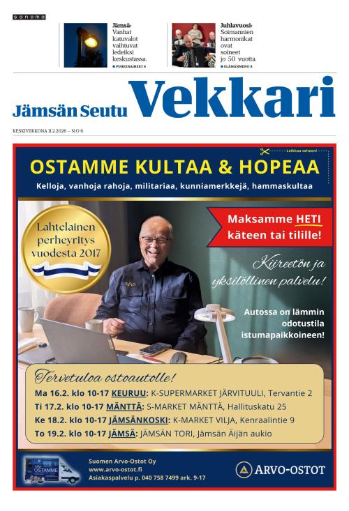 Jämsän Seutu ja Vekkari 11.2.2026
