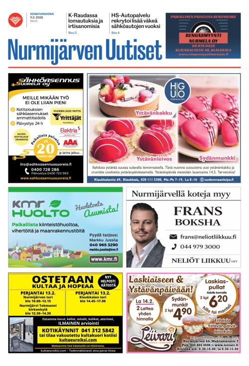 Nurmijärven Uutiset 11.2.2026