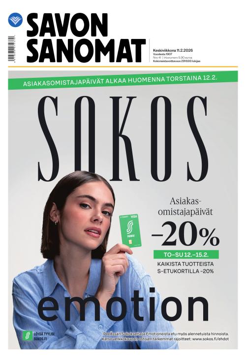 Savon Sanomat 11.2.2026