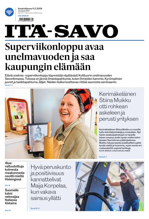 Itä-Savo 11.2.2026