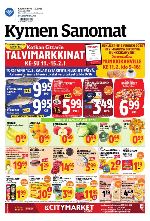 Kymen Sanomat 11.2.2026