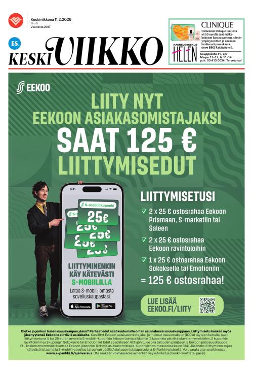 ES Keskiviikko (Etelä-Saimaa -liitteet) 11.2.2026