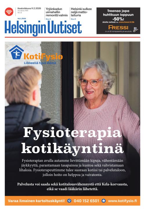 Helsingin Uutiset (Länsi) & Munkin Seutu 11.2.2026