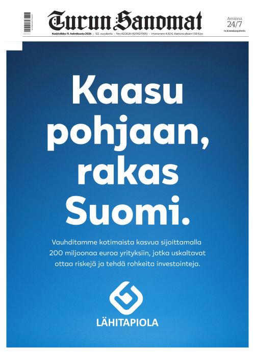 Turun Sanomat 11.2.2026