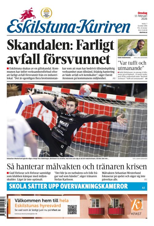 Eskilstuna-Kuriren 11.2.2026