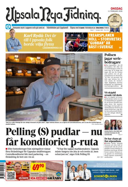 Upsala Nya Tidning 11.2.2026