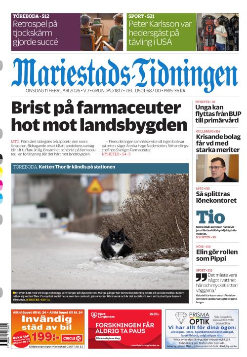 Mariestads-Tidningen 11.2.2026