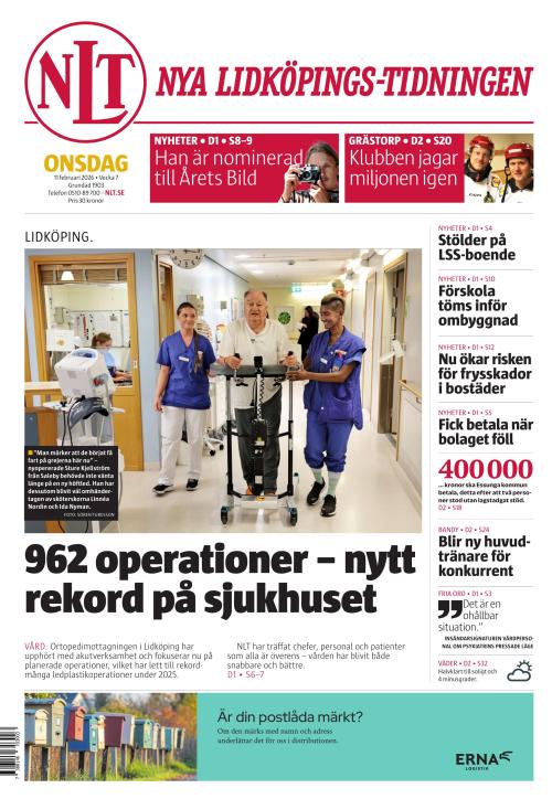 Nya Lidköpings-Tidningen 11.2.2026