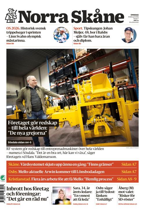 Norra Skåne 11.2.2026