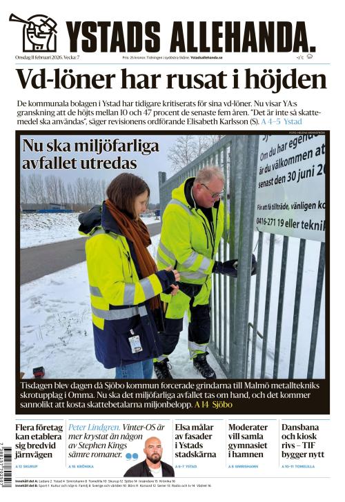 Ystads Allehanda 11.2.2026
