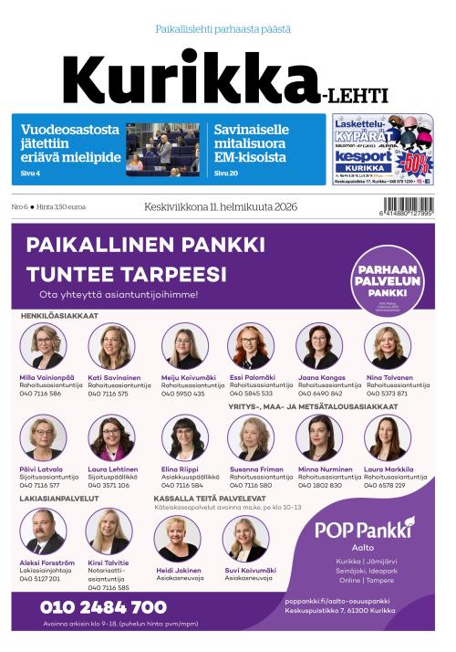 Kurikka-lehti 11.2.2026