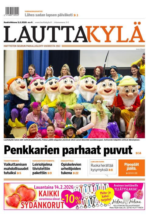 Lauttakylä-lehti 11.2.2026
