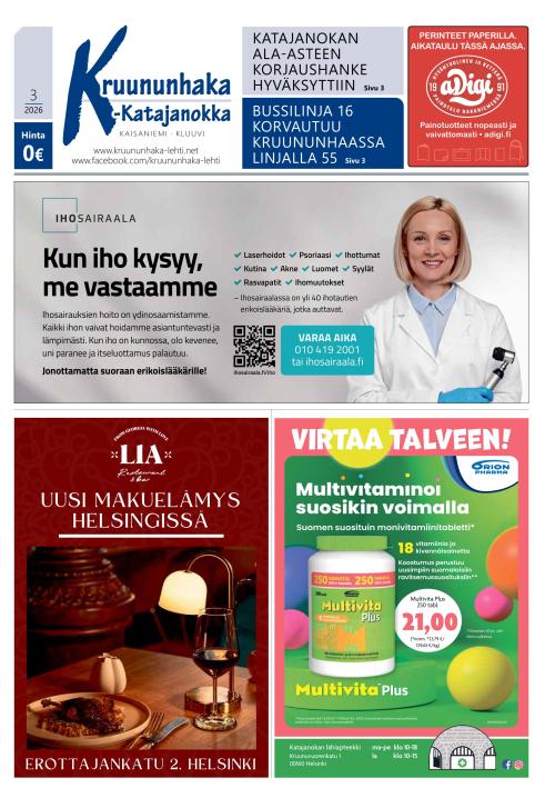 Kruununhaka-Katajanokka 12.2.2026