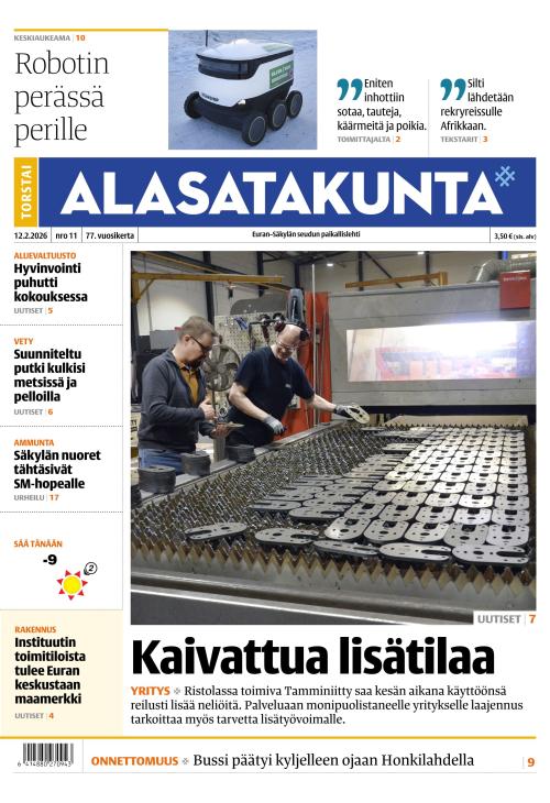 Alasatakunta 12.2.2026
