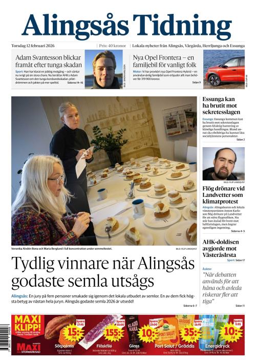Alingsås Tidning 12.2.2026